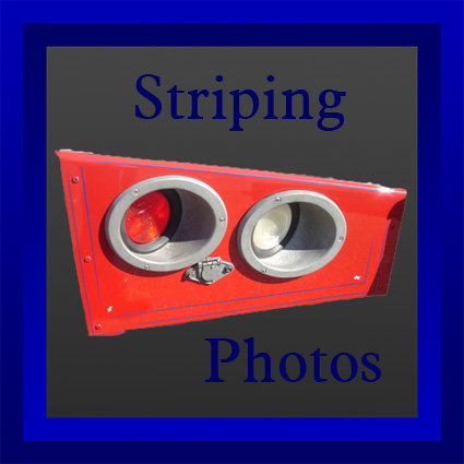 button for striping photos